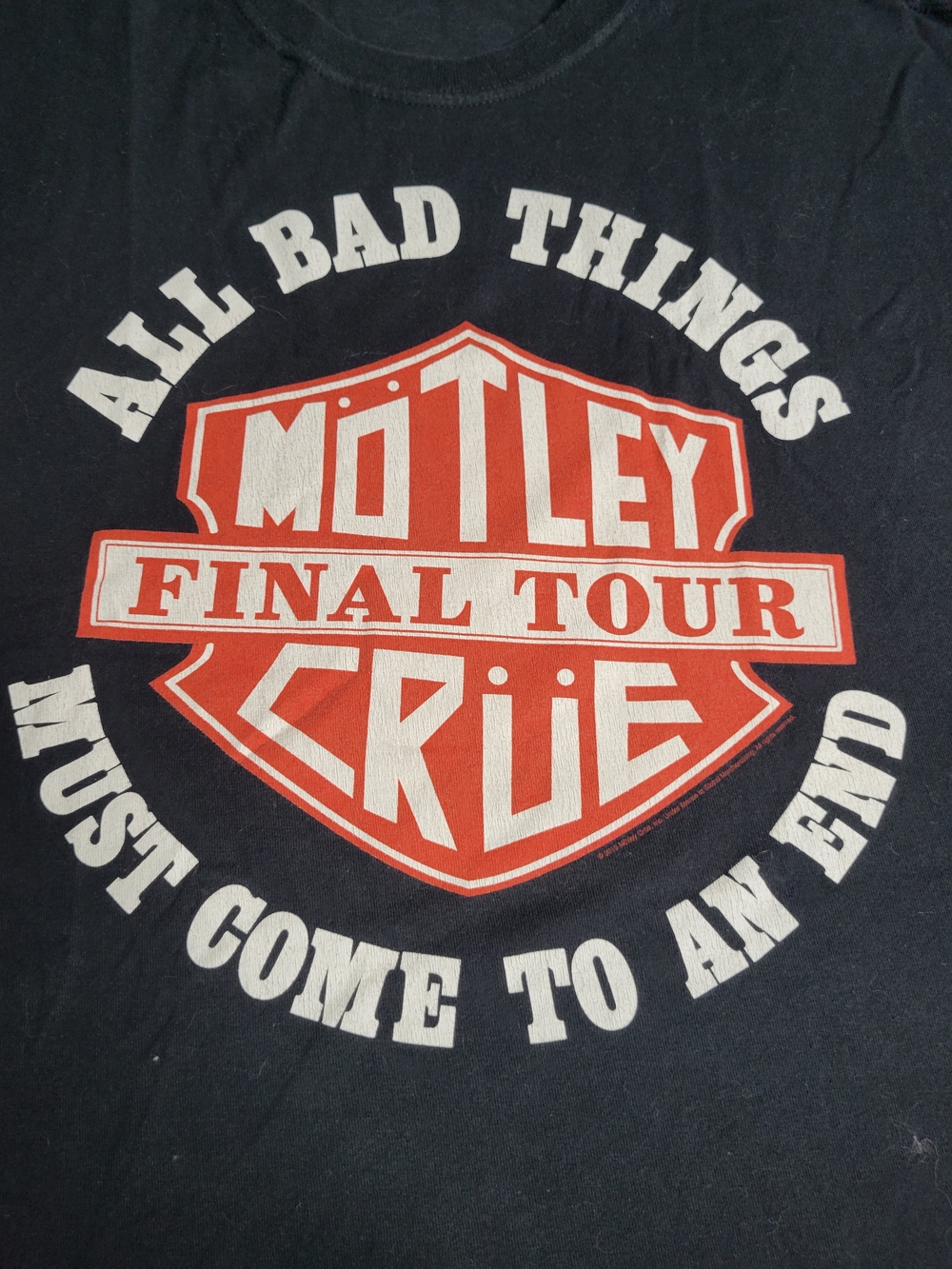 Motley Crue "Final Tour" 2015 Concert Tour T-shirt - Picture 2 of 7